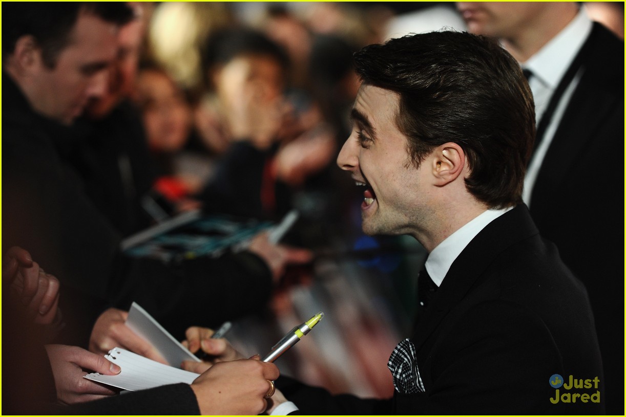 Daniel Radcliffe: 'Woman In Black' World Premiere!