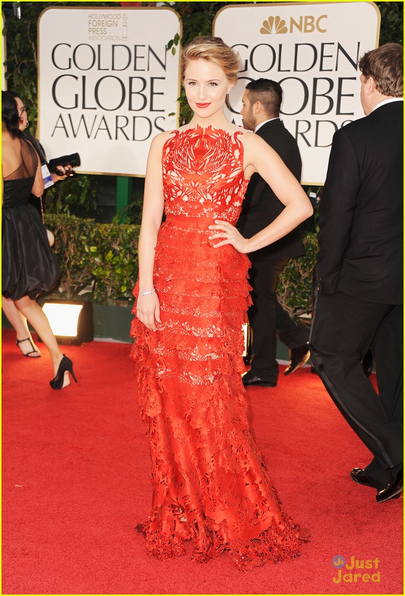 Dianna Agron - Golden Globe Awards 2012