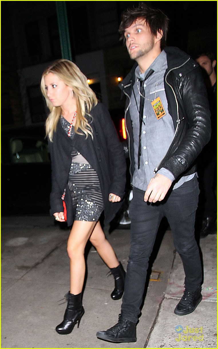 Ashley Tisdale: New Year's Eve in New York City