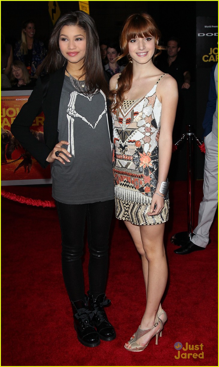 Bella Thorne & Zendaya: 'John Carter' Cuties