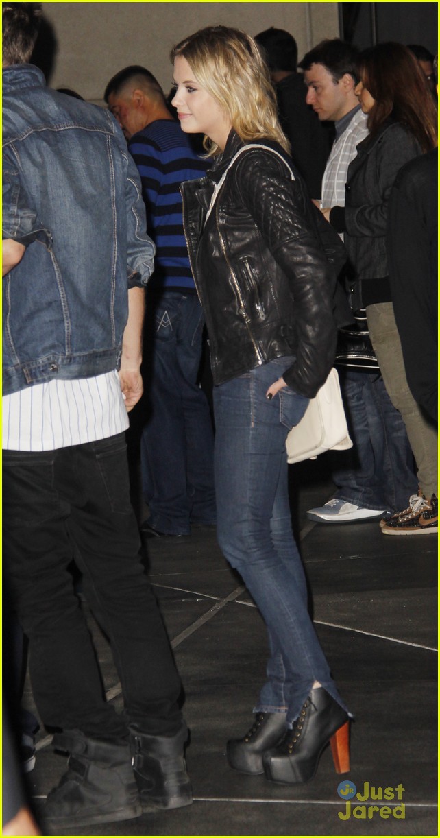 Ashley Benson: Lakers Game Gal