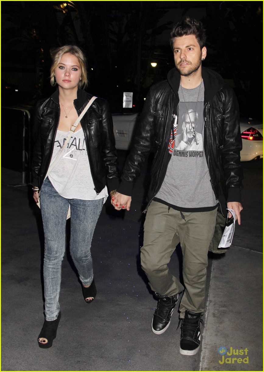 Ashley Benson: Lakers Game Gal
