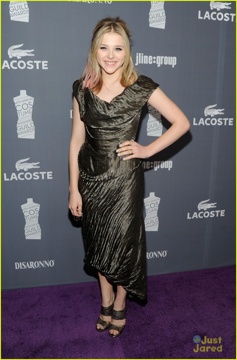 Chloe Moretz: Costume Designers Guild Awards 2012