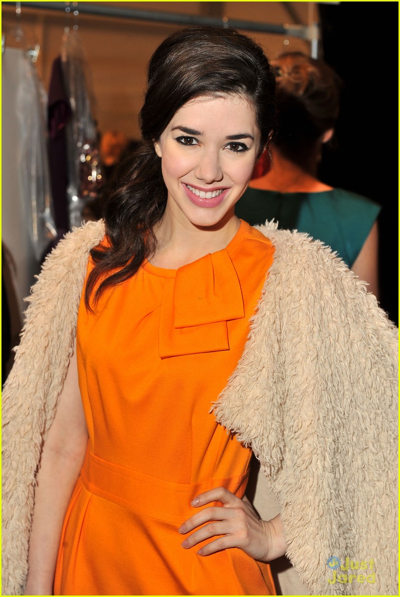 Erica Dasher & India de Beaufort: Front Row for Nanette Lepore!