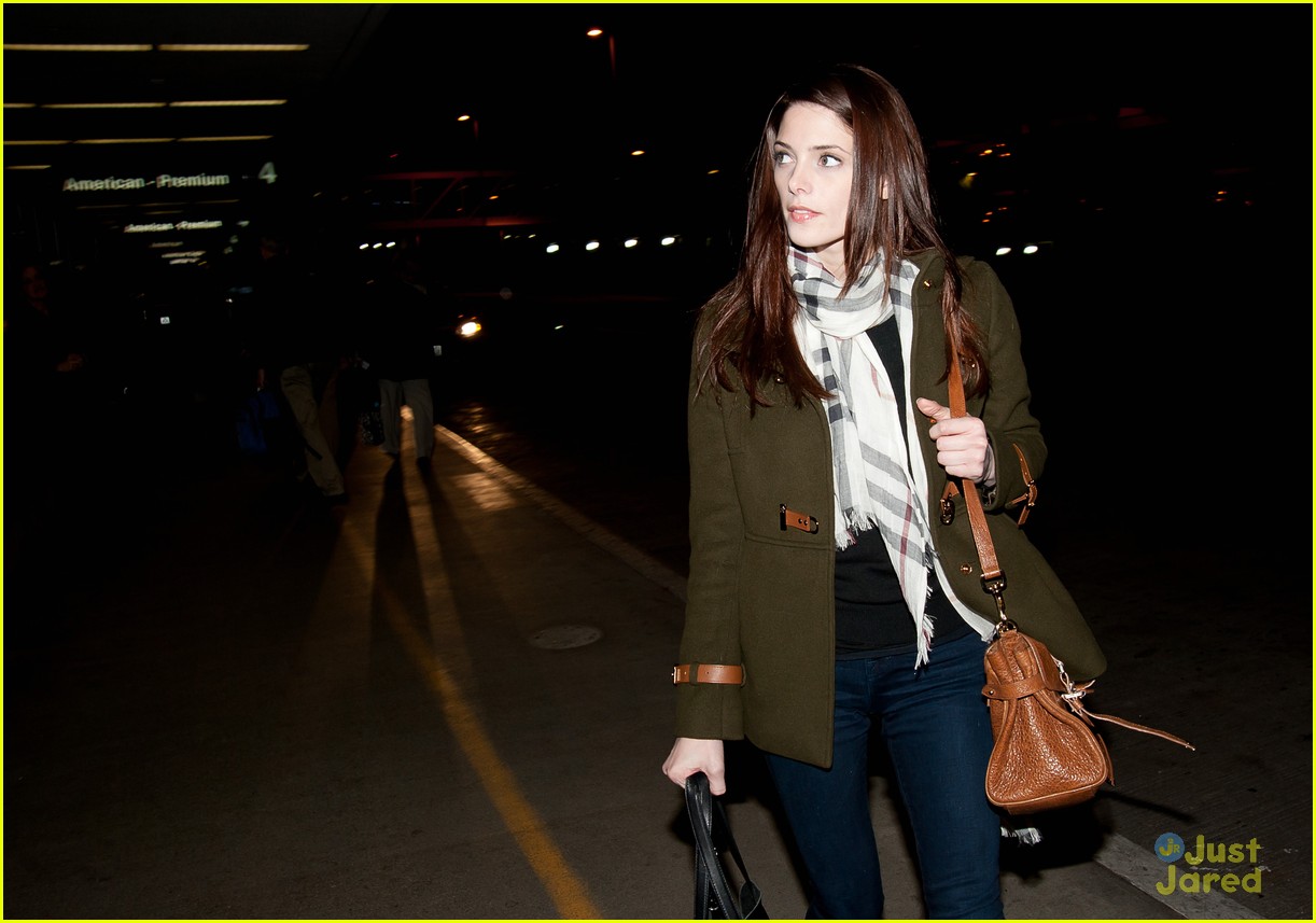 Ashley Greene Leaves Los Angeles