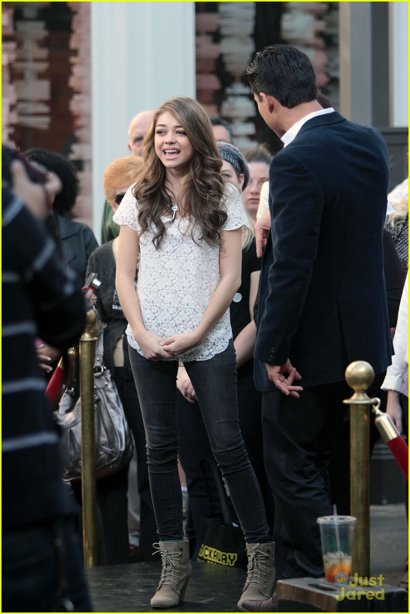 Sarah Hyland: Not Athletic for 'Struck By Lightning'