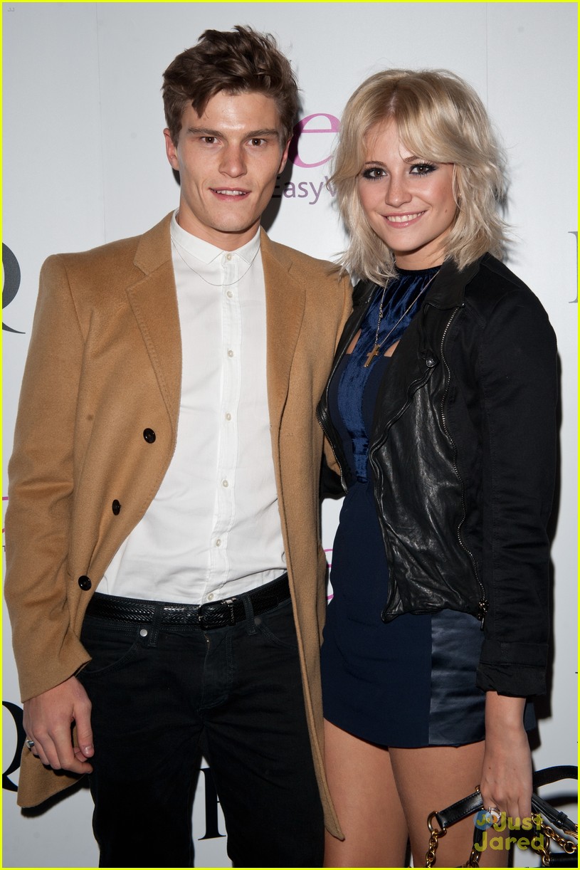 Pixie Lott & Oliver Cheshire: Temperley London & Mulberry Shows