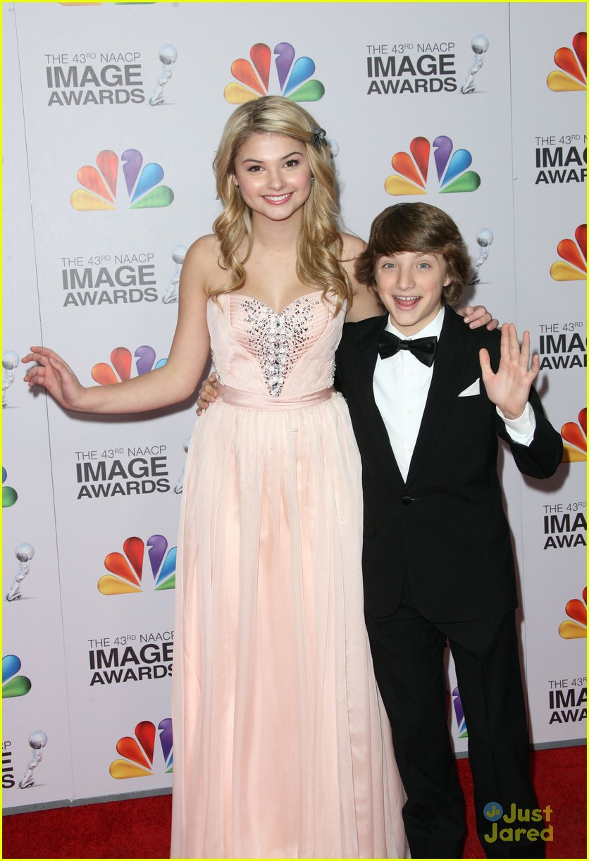 Stefanie Scott: NAACP Image Awards 2012 with Jake Short!