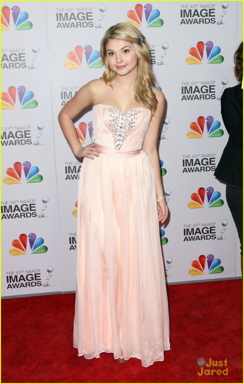 Stefanie Scott: NAACP Image Awards 2012 with Jake Short!