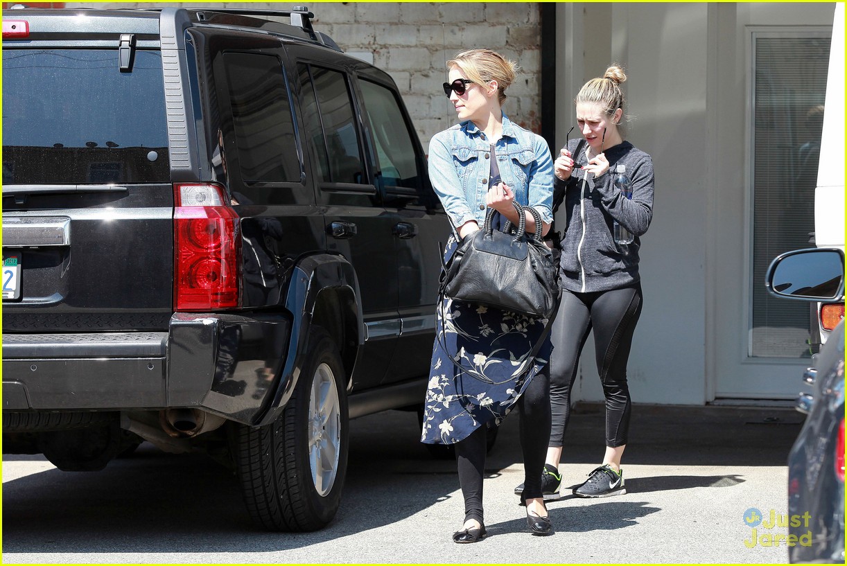 Dianna Agron Shops Around Reformation