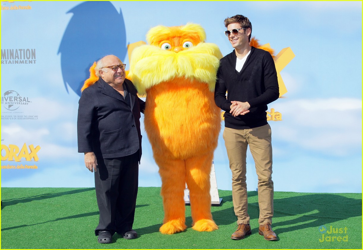 Zac Efron: 'The Lorax' in Rome!