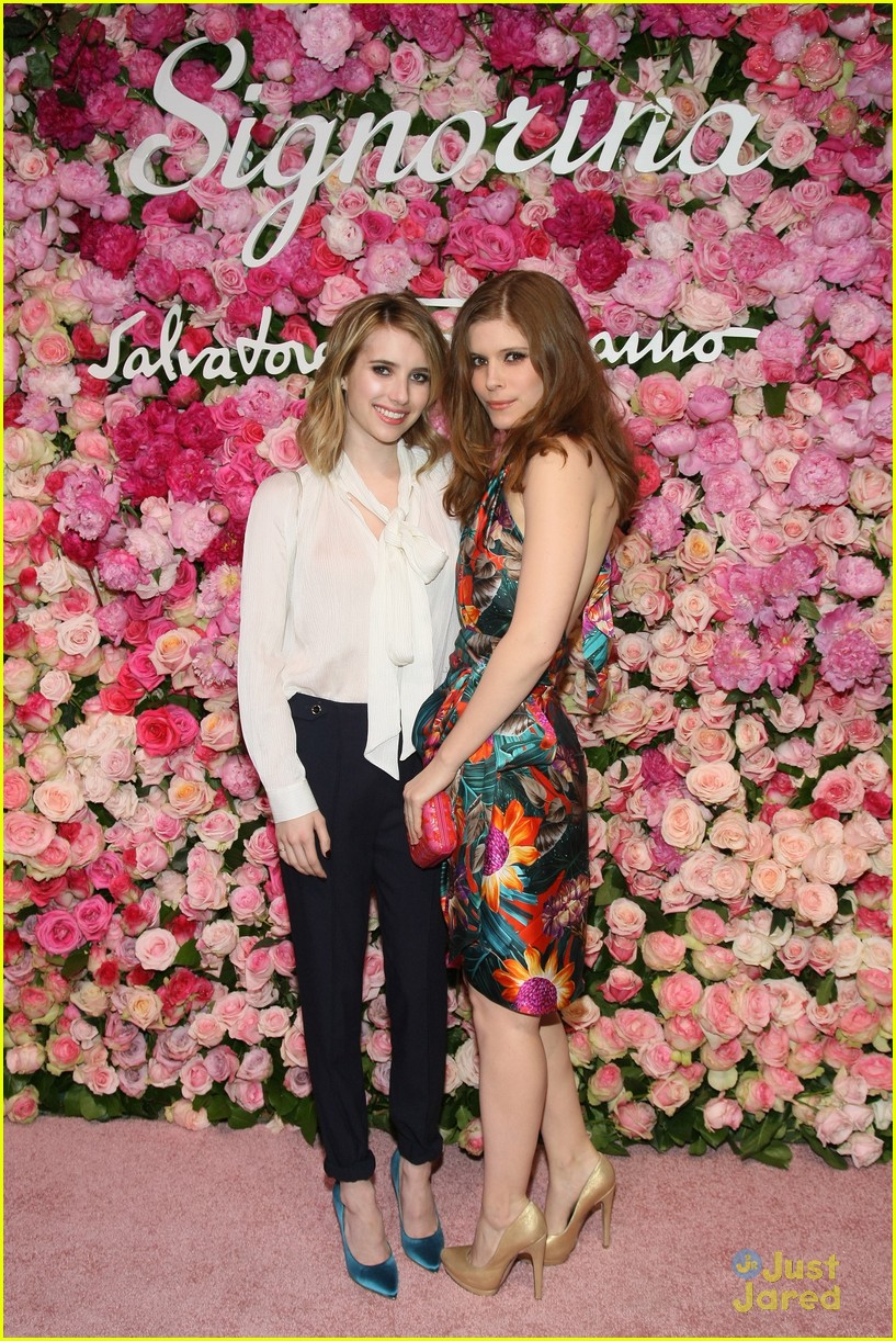 Emma Roberts: 'Signorina' Ferragamo Fragrance Launch!