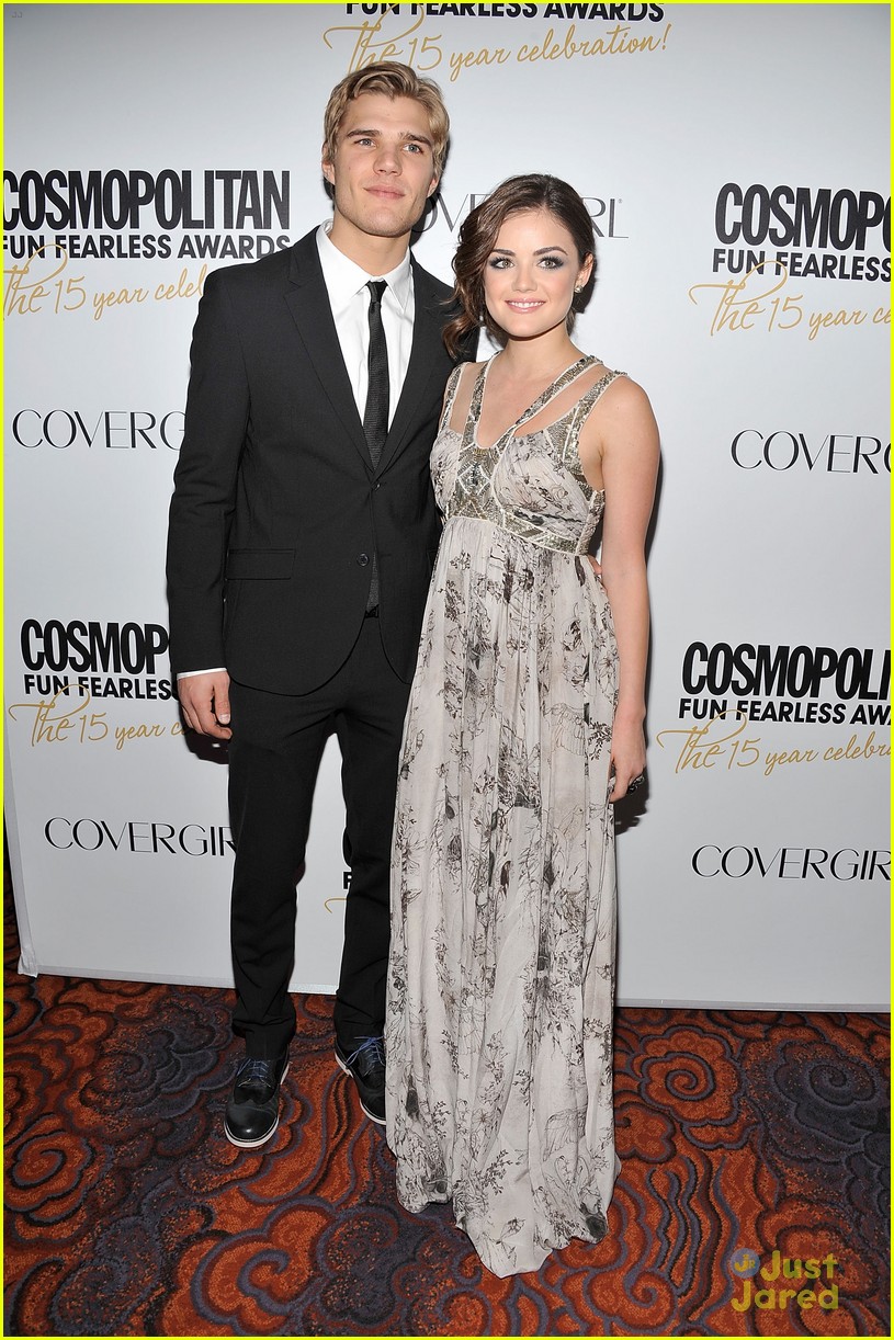 Lucy Hale: Cosmo Fun & Fearless with Chris Zylka