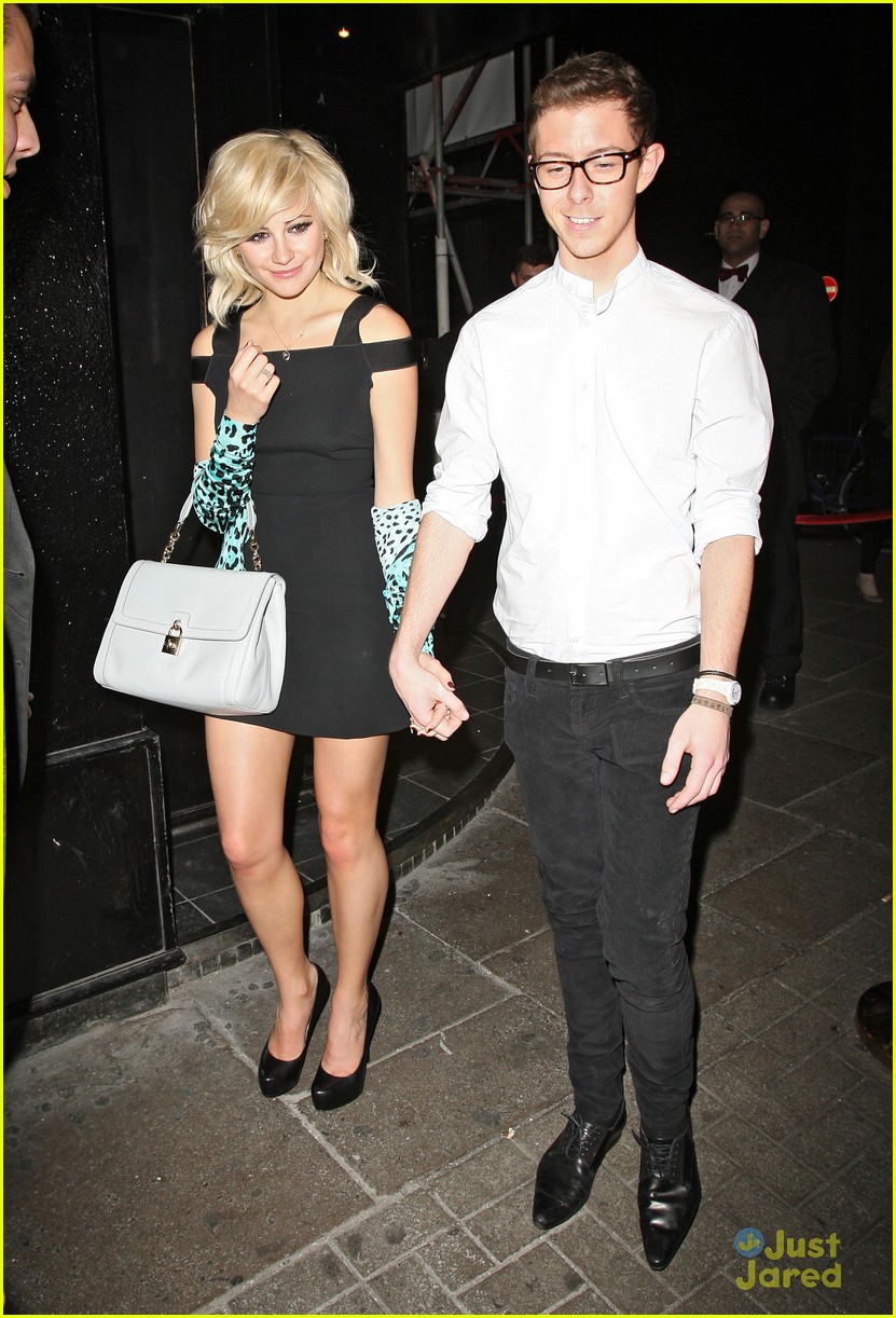 Pixie Lott: Striped Pants Pretty at 'Wild Bill' Screening!