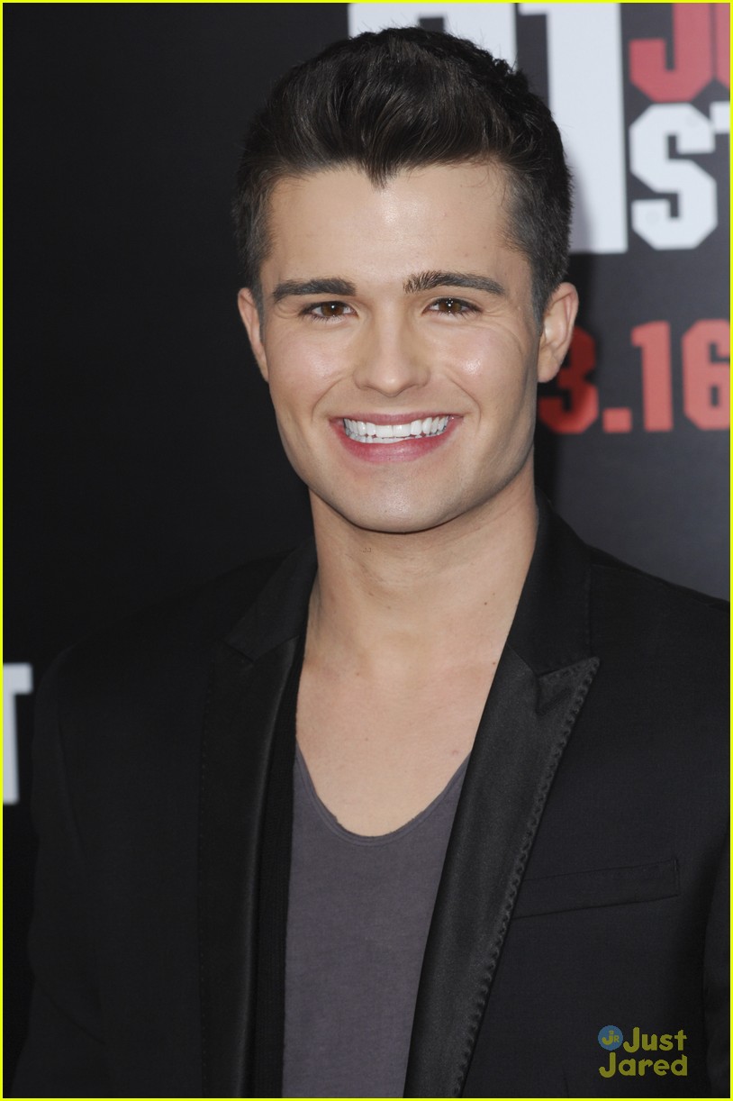 Spencer Boldman Premieres '21 Jump Street'
