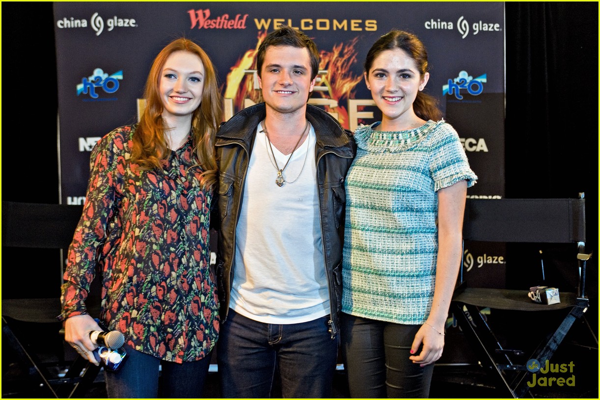Josh, Jackie & Isabelle: 'The Hunger Games' in Chicago!