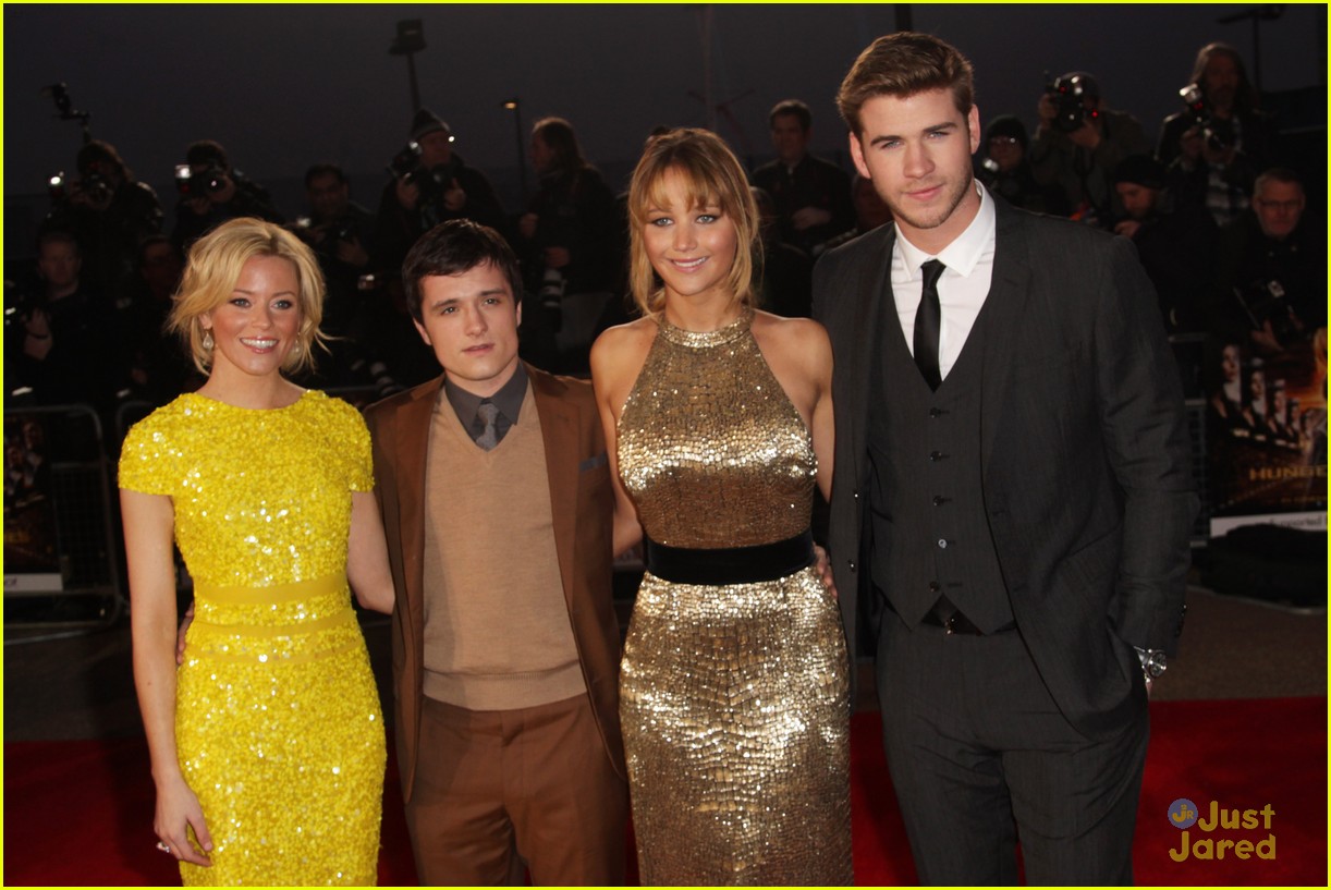 Jennifer Lawrence & Liam Hemsworth: 'The Hunger Games' London Premiere!