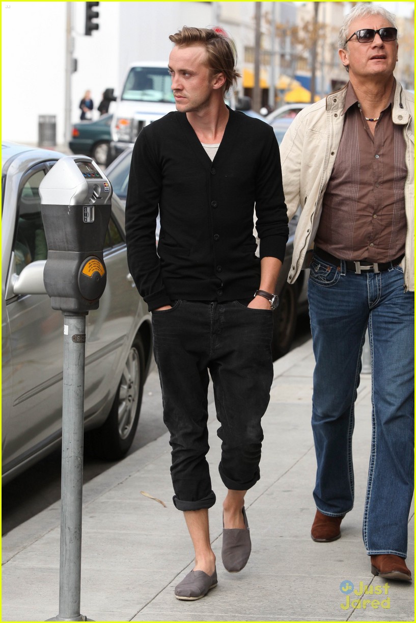 Tom Felton & Jade Olivia: Beverly Hills Lunch