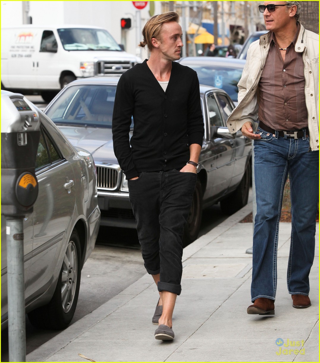 Tom Felton & Jade Olivia: Beverly Hills Lunch