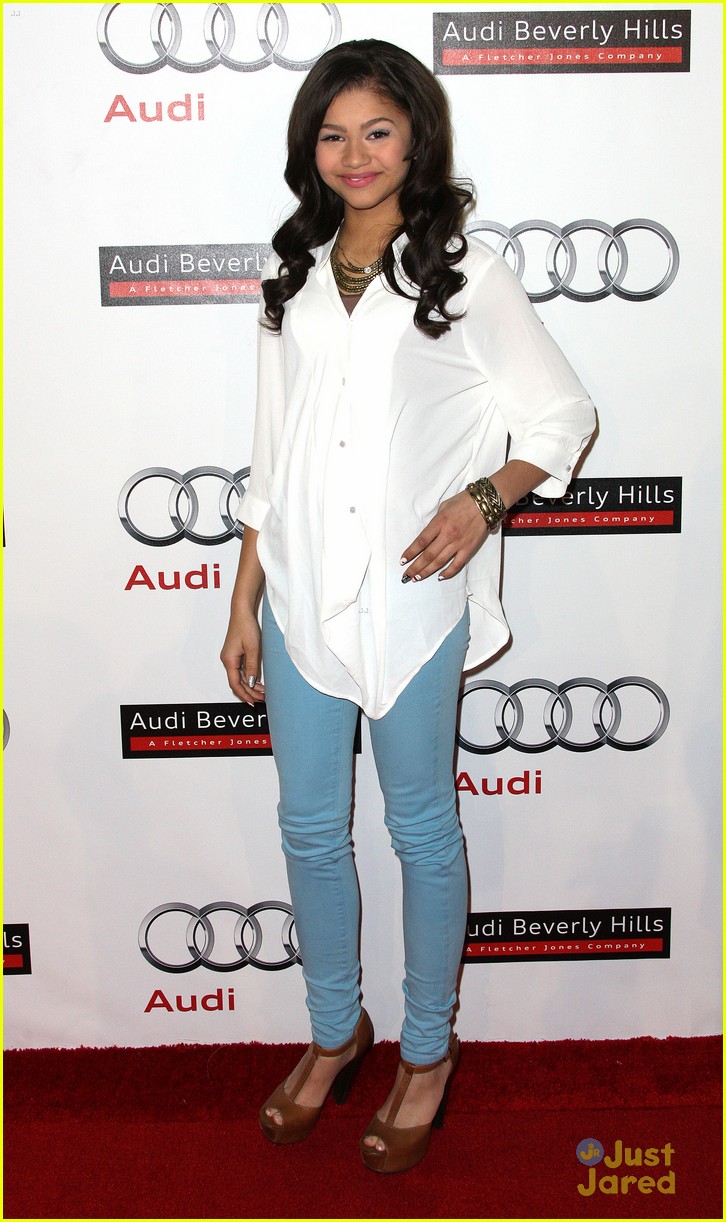 Zendaya Opens Audi Beverly Hills