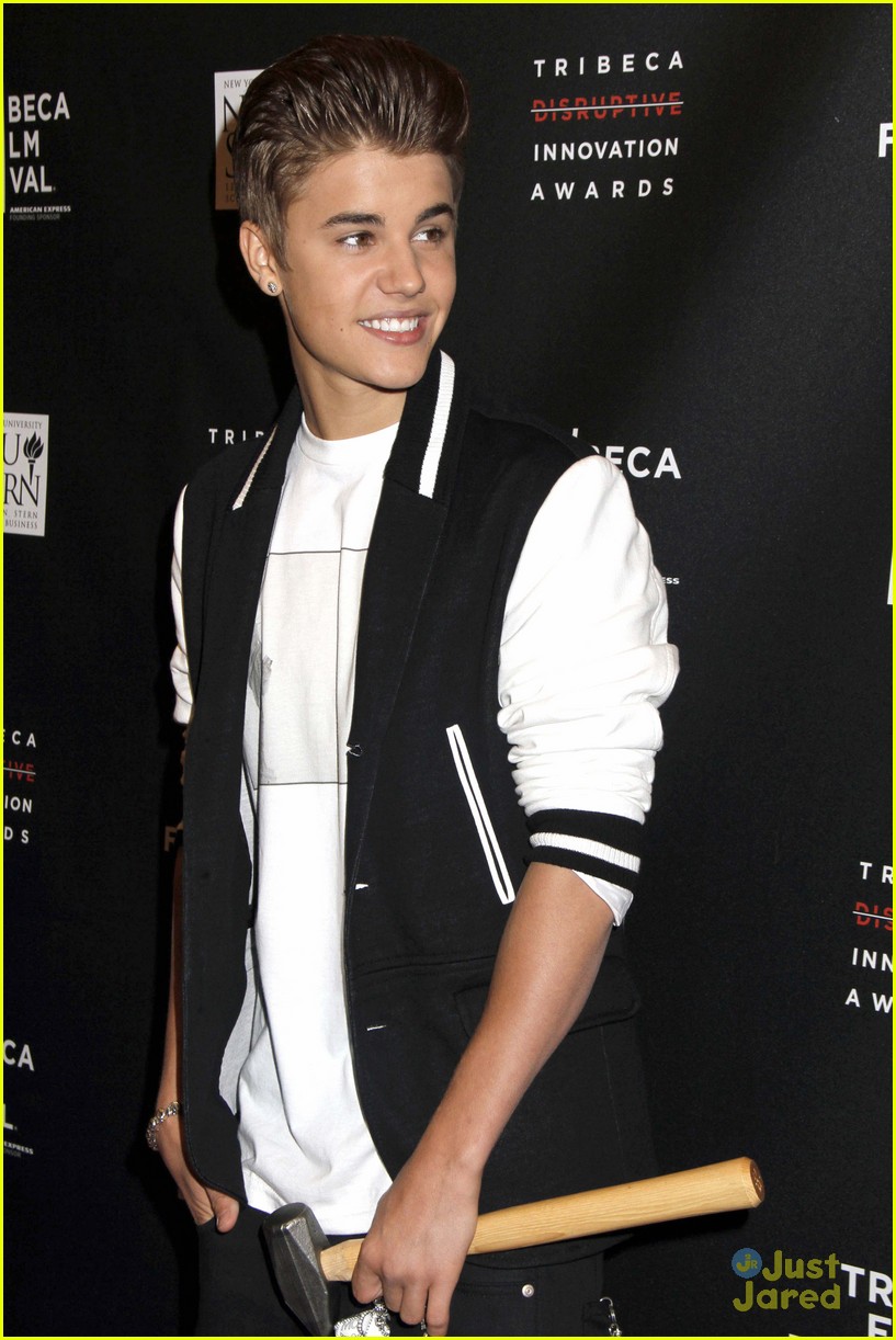 Justin Bieber Gets 'Disruptive' at Tribeca Film Festival