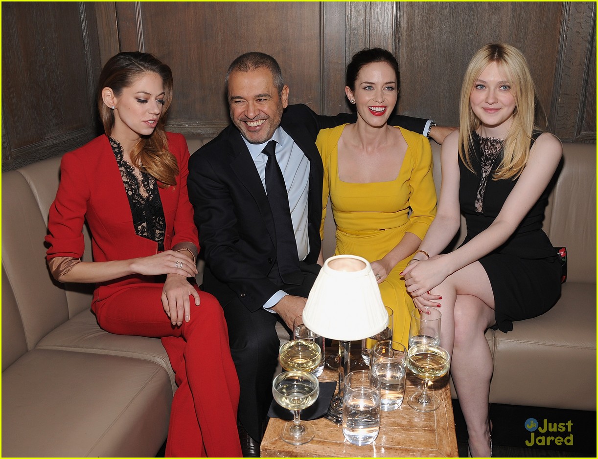 Dakota Fanning: Elie Saab Dinner Darling