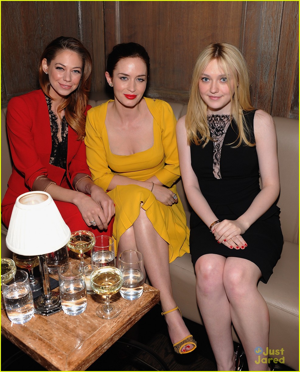 Dakota Fanning: Elie Saab Dinner Darling