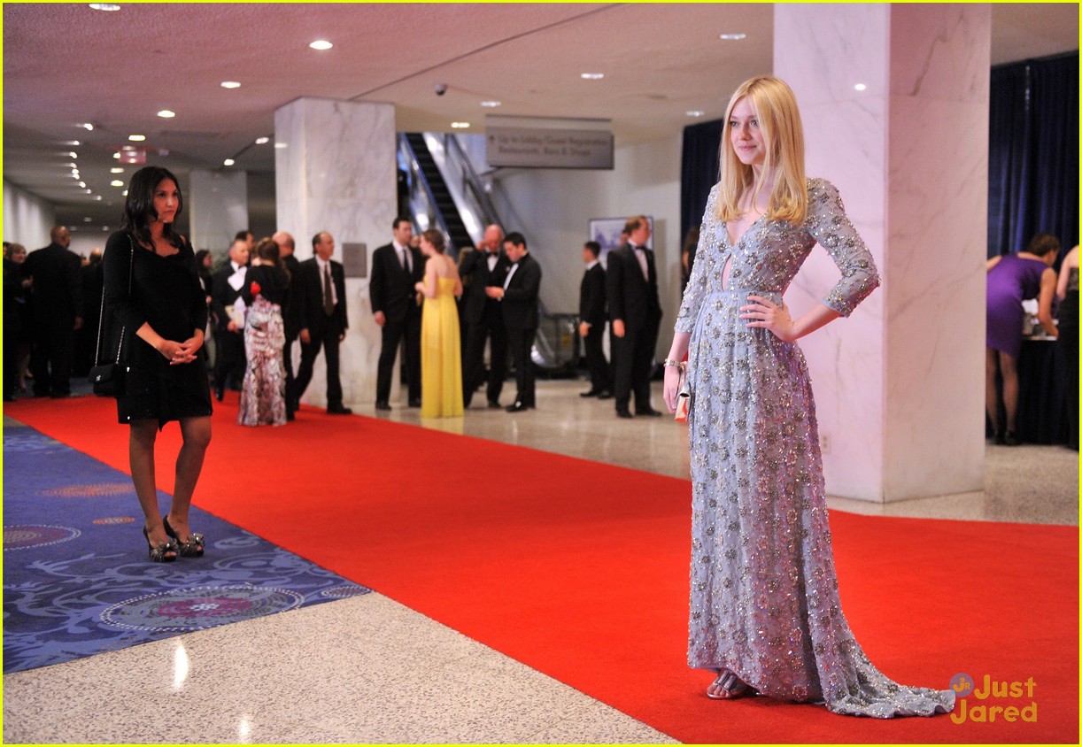 Dakota Fanning -- White House Correspondents' Dinner 2012