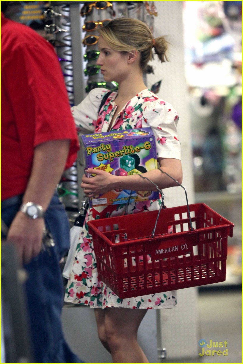 Dianna Agron: Party Store Shopper