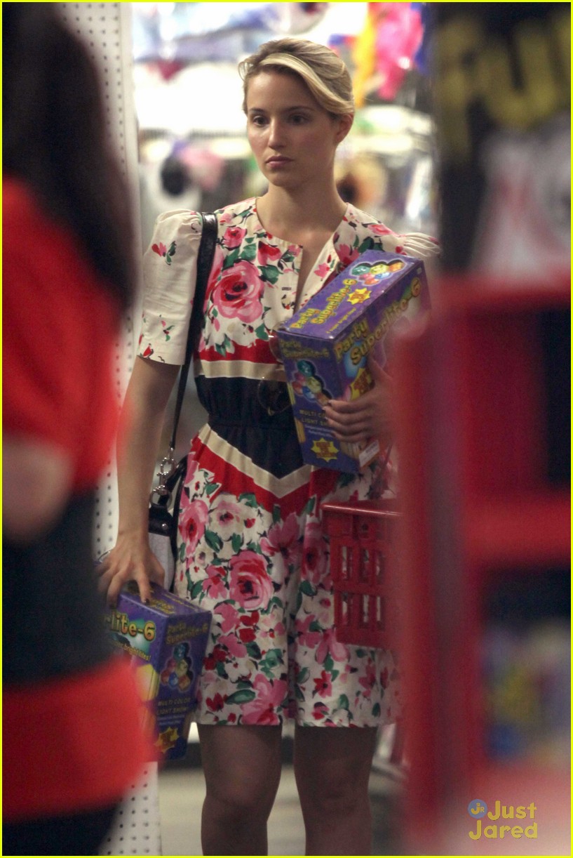 Dianna Agron: Party Store Shopper