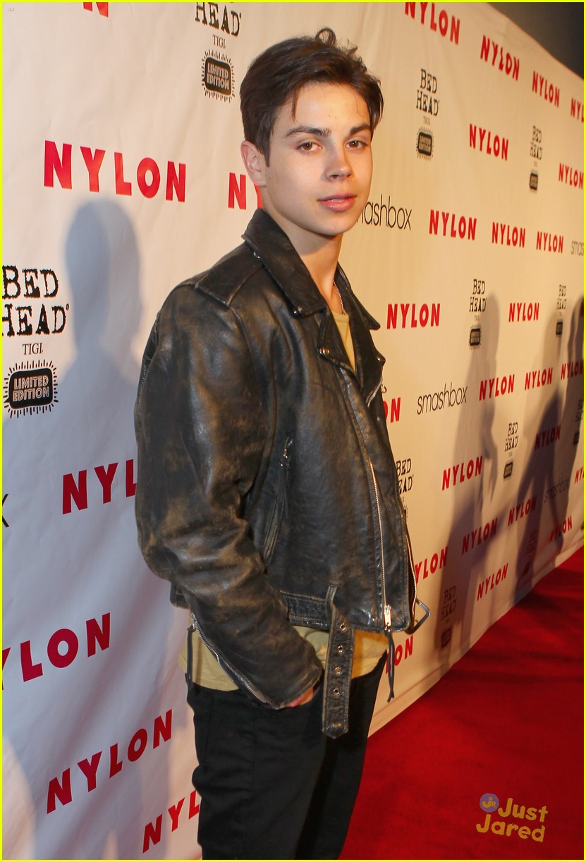 Jennifer Stone: Nylon Party with Kay Panabaker