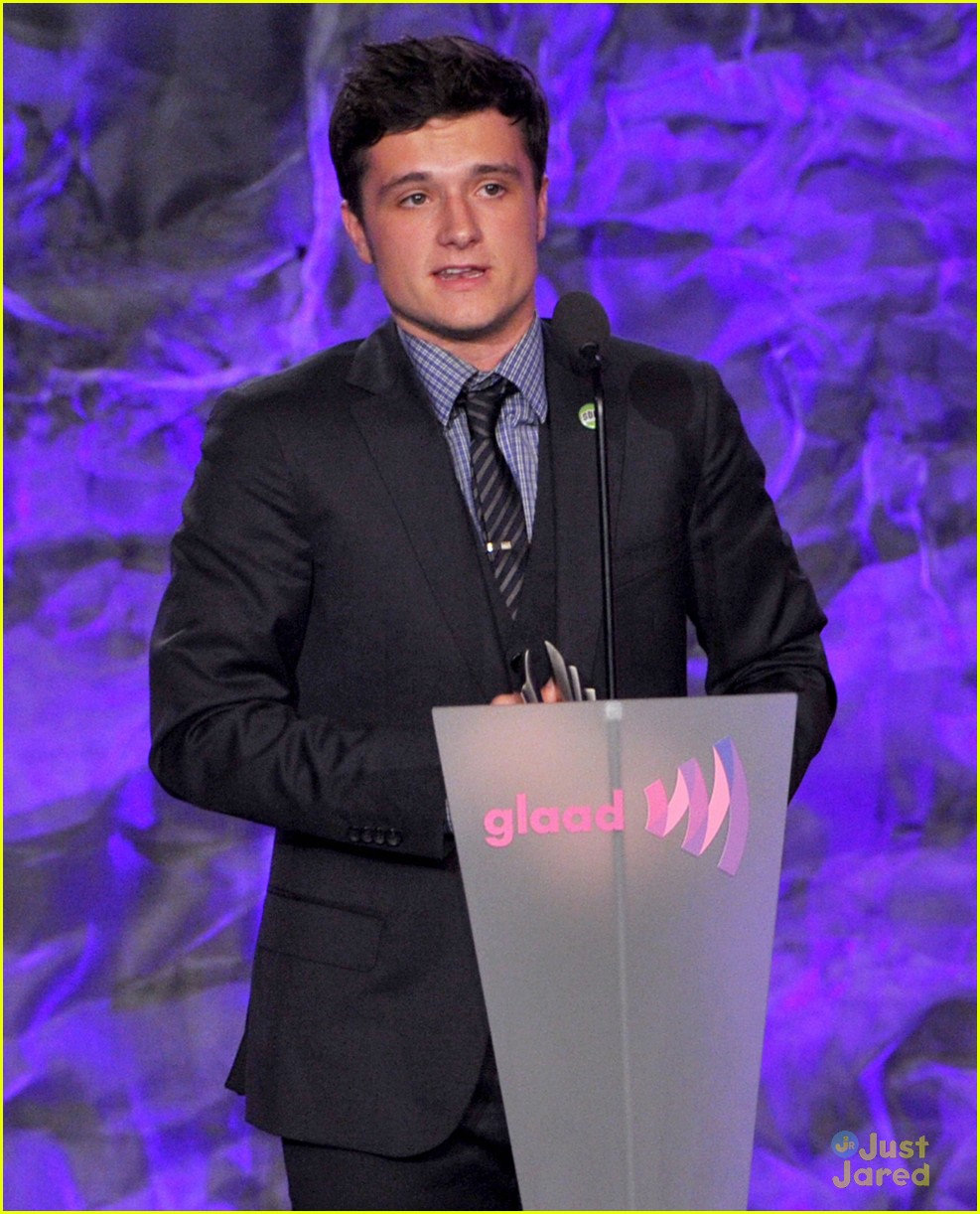 Josh Hutcherson: GLAAD Media Awards 2012!
