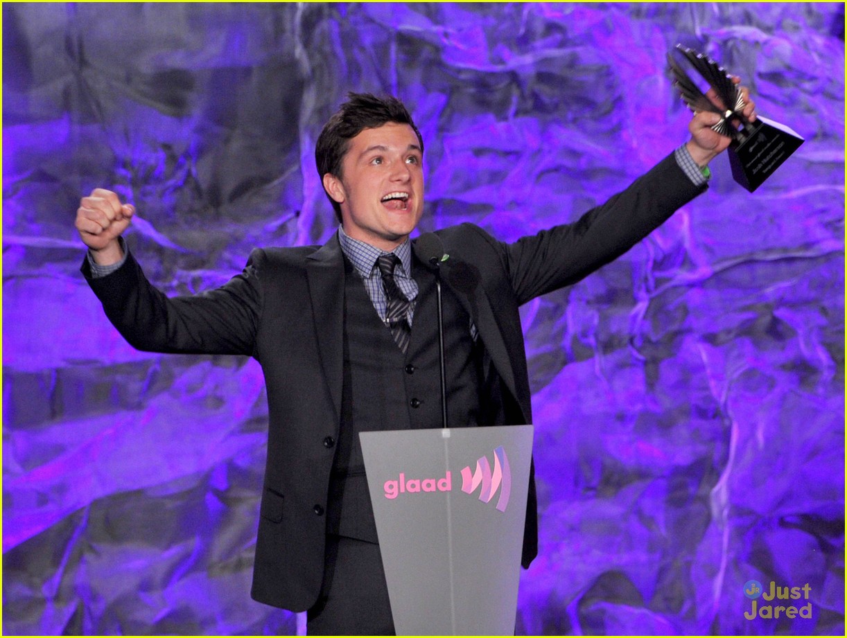 Josh Hutcherson: GLAAD Media Awards 2012!