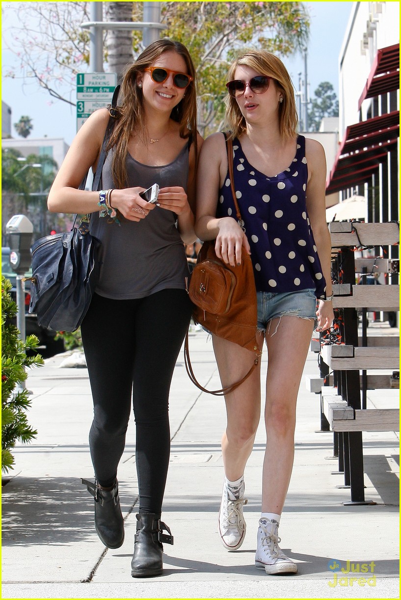 Emma Roberts: Pretty in Polka Dots