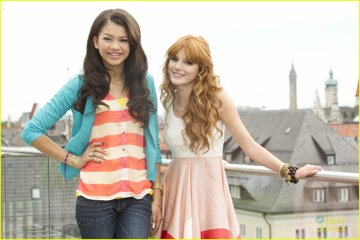 Bella Thorne & Zendaya: Munich Rooftop Photo Call