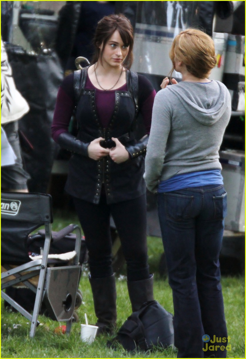 Jake Abel & Leven Rambin Head To Camp Half-Blood