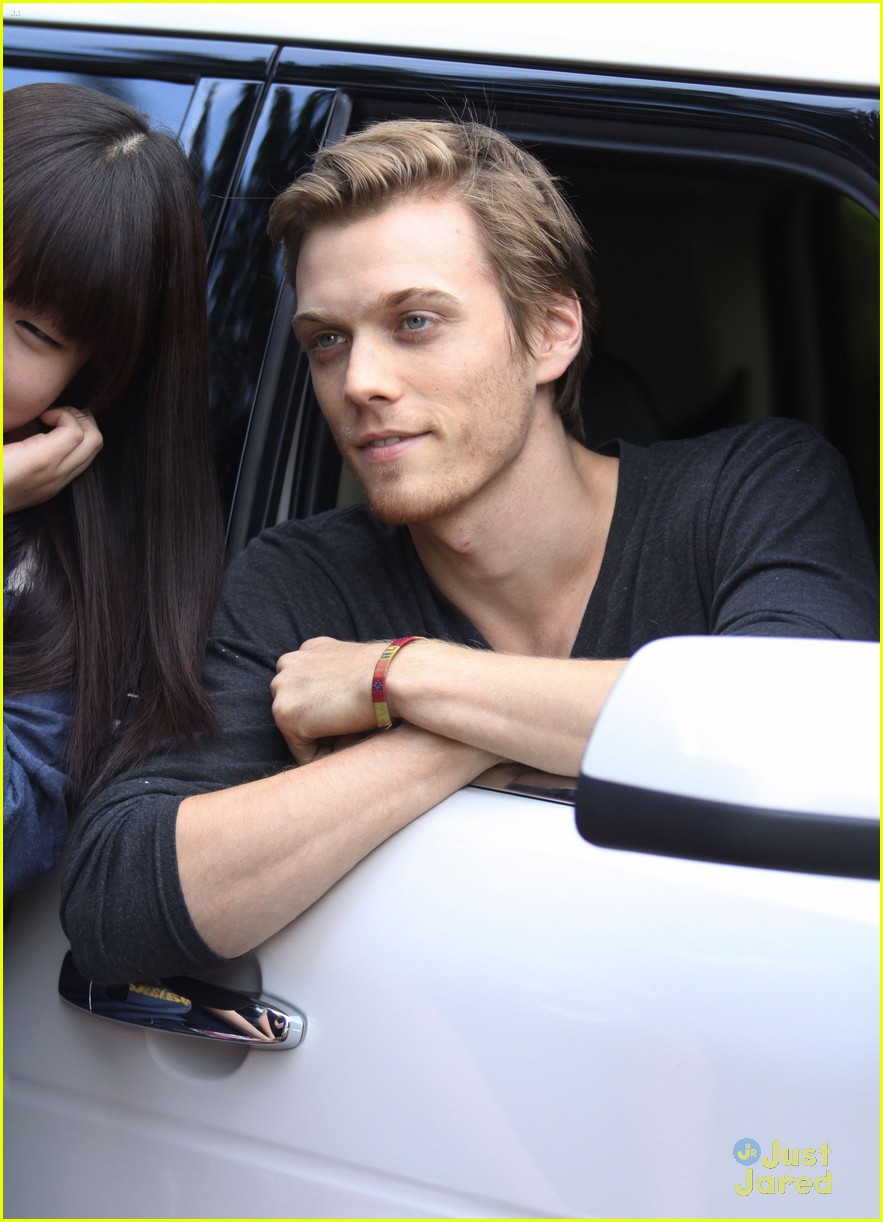 Jake Abel & Leven Rambin Head To Camp Half-Blood