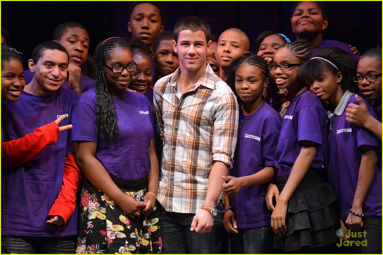 Nick Jonas: Shubert Foundation/MTI Broadway JR. Event