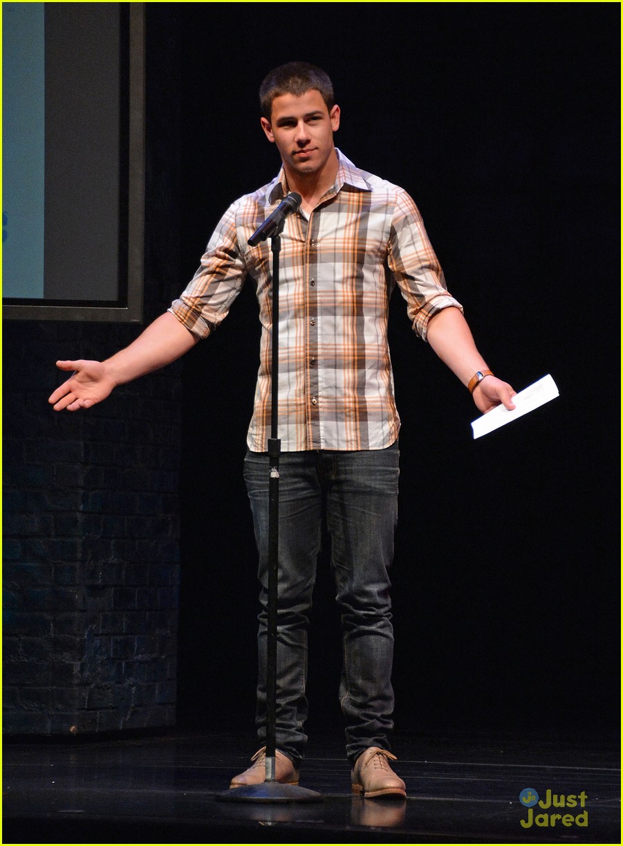 Nick Jonas: Shubert Foundation/MTI Broadway JR. Event