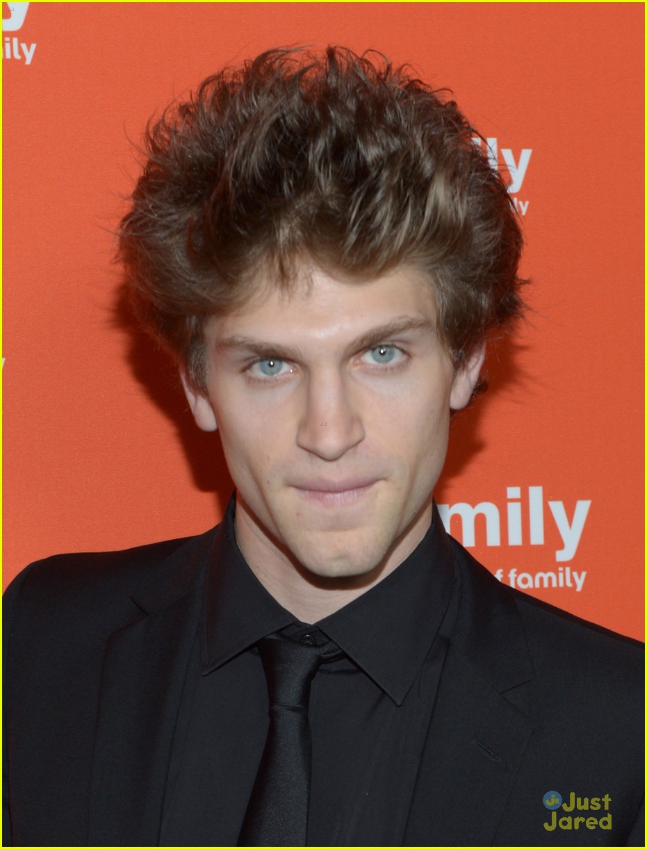 Lucy Hale: ABC Family Upfronts with Keegan Allen