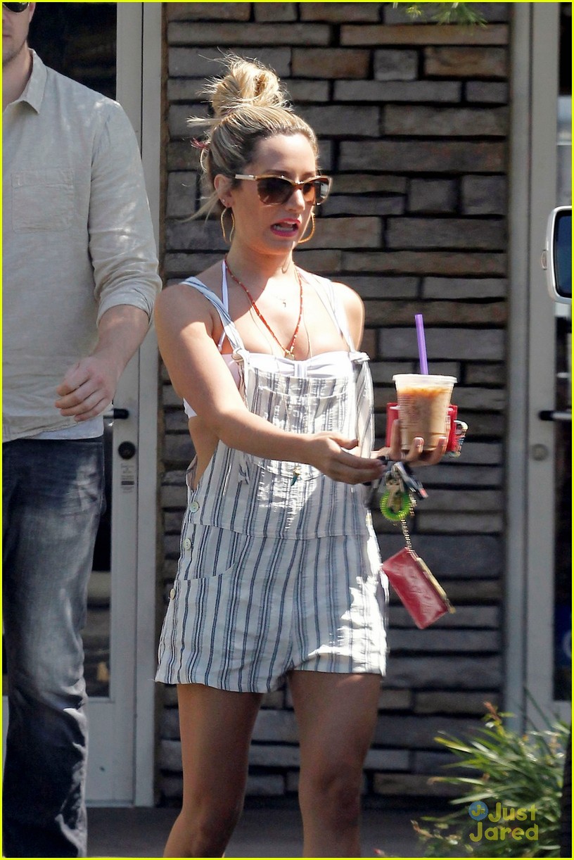 Ashley Tisdale & Scott Speer: Coffee Bean Couple