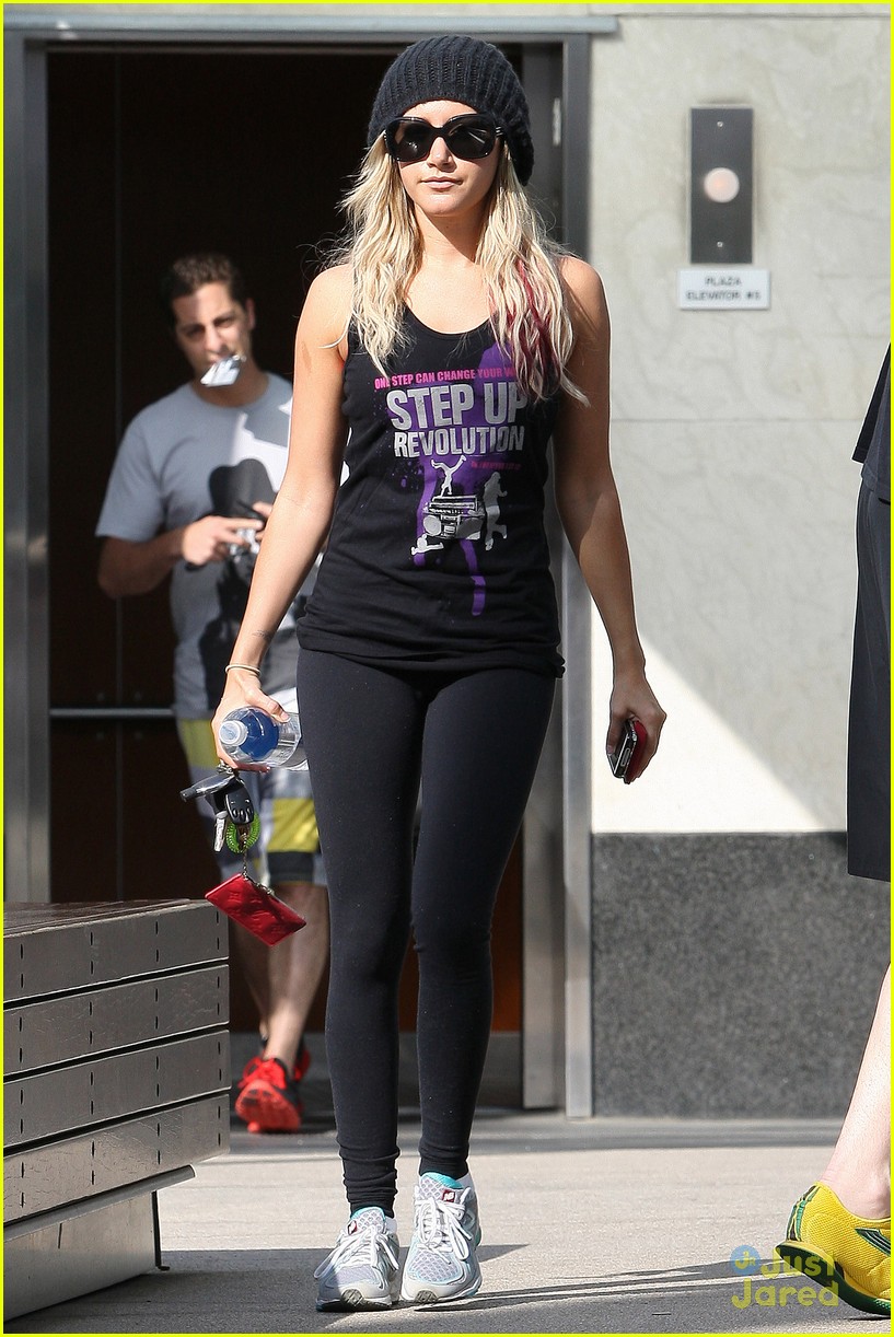 Ashley Tisdale: 'Step Up Revolution' Workout