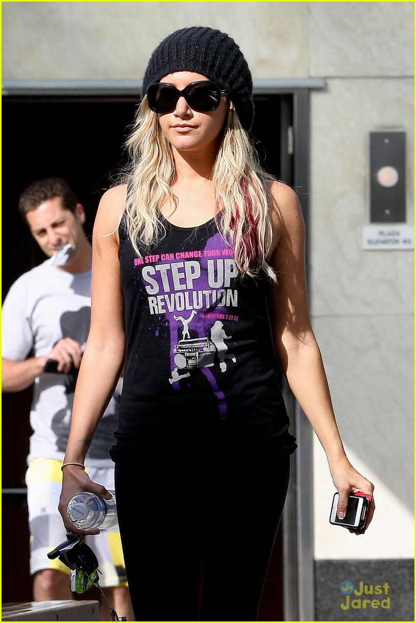 Ashley Tisdale: 'Step Up Revolution' Workout