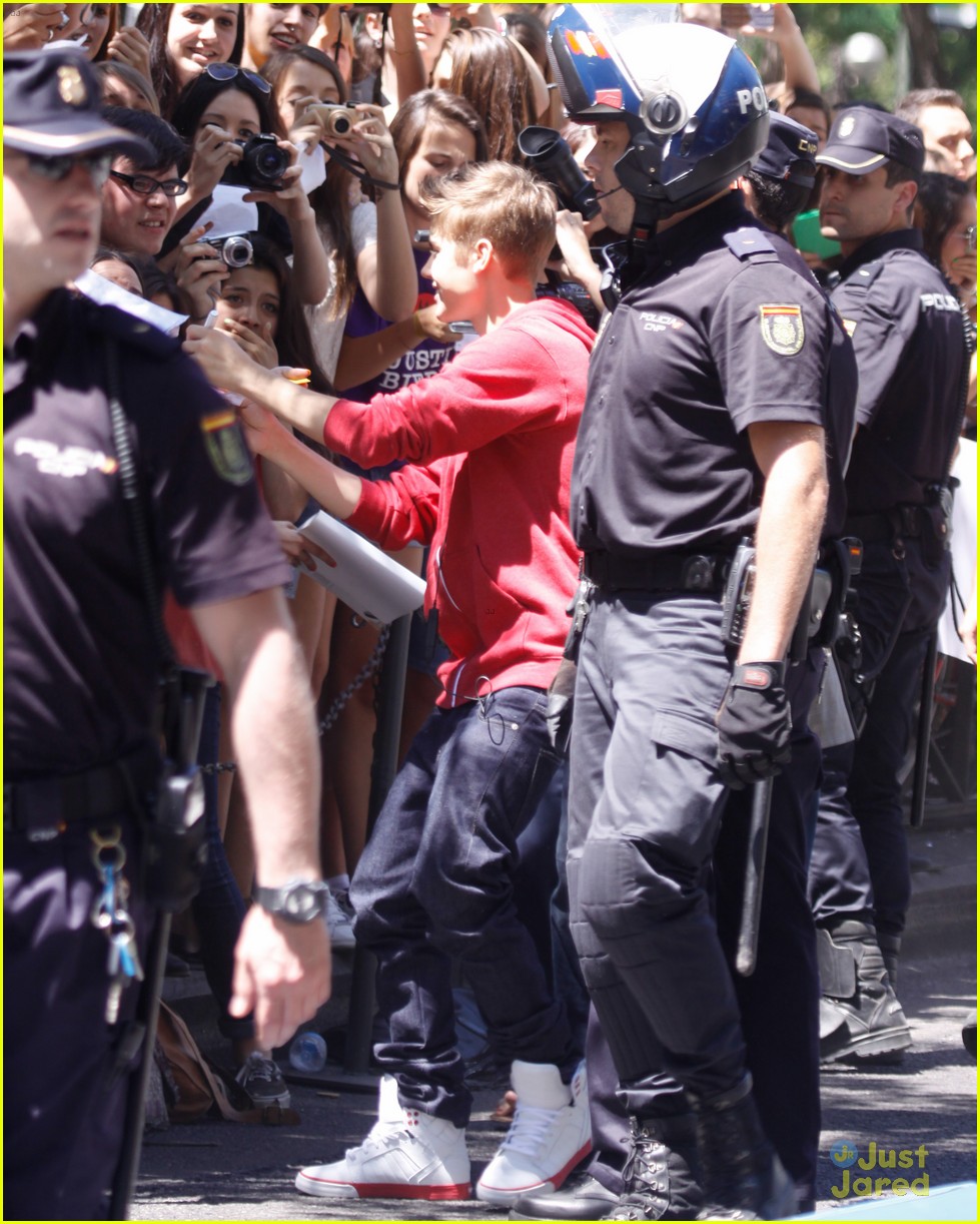 Justin Bieber: Madrid Man