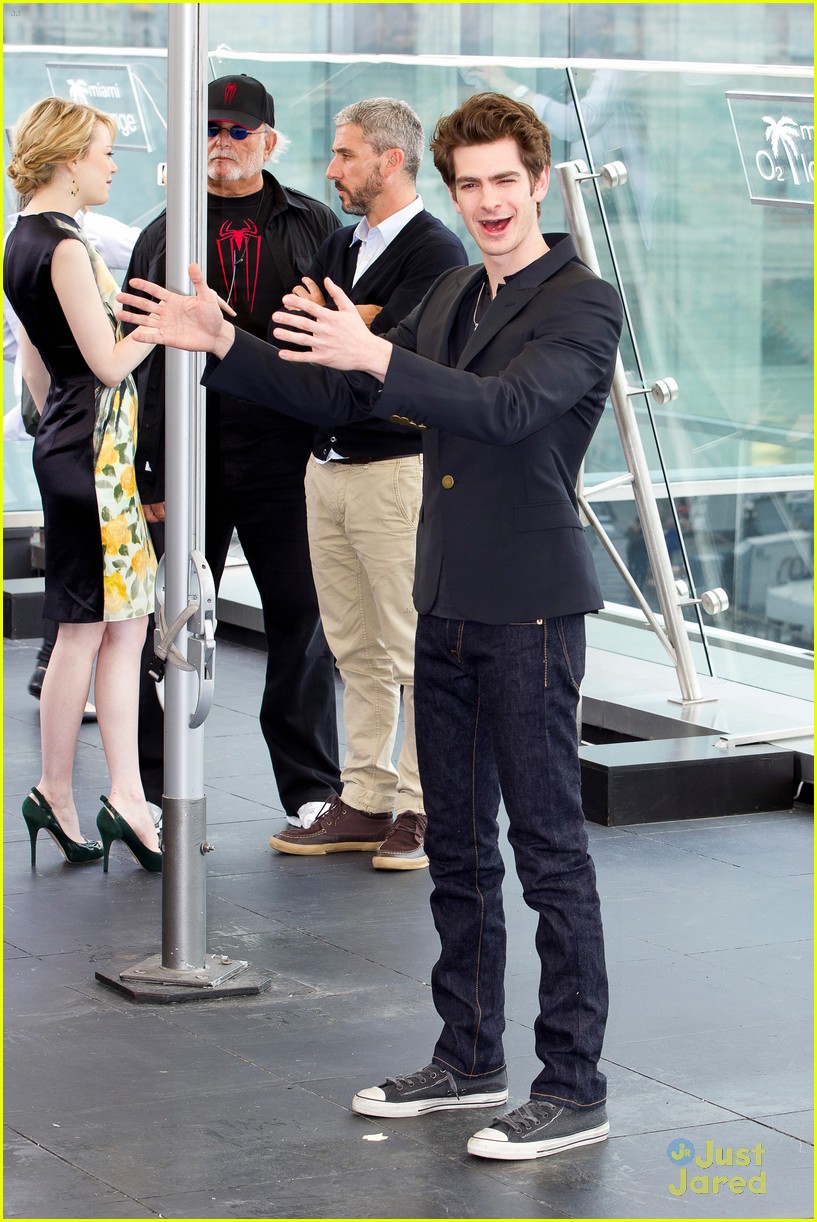 Emma Stone: 'The Amazing Spider-Man' in Moscow!