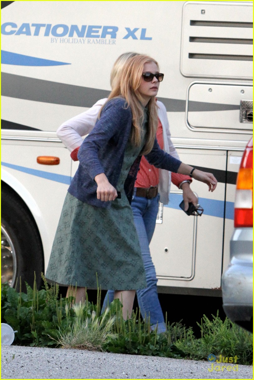 Chloe Moretz: Day 2 on 'Carrie'!