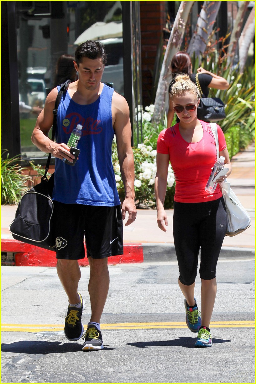 Hayden Panettiere: Gym Day!
