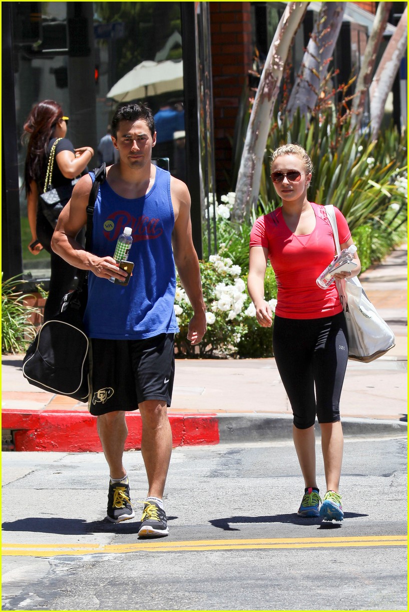 Hayden Panettiere: Gym Day!