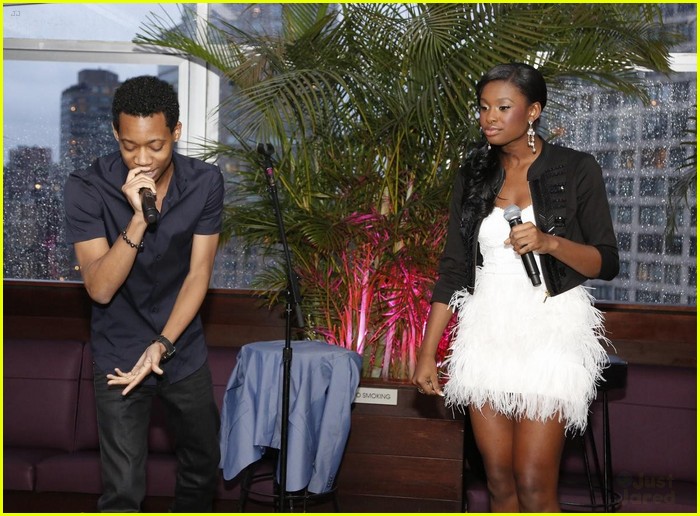 Coco Jones & Tyler James Williams: 'Let It Shine' Listening Party!