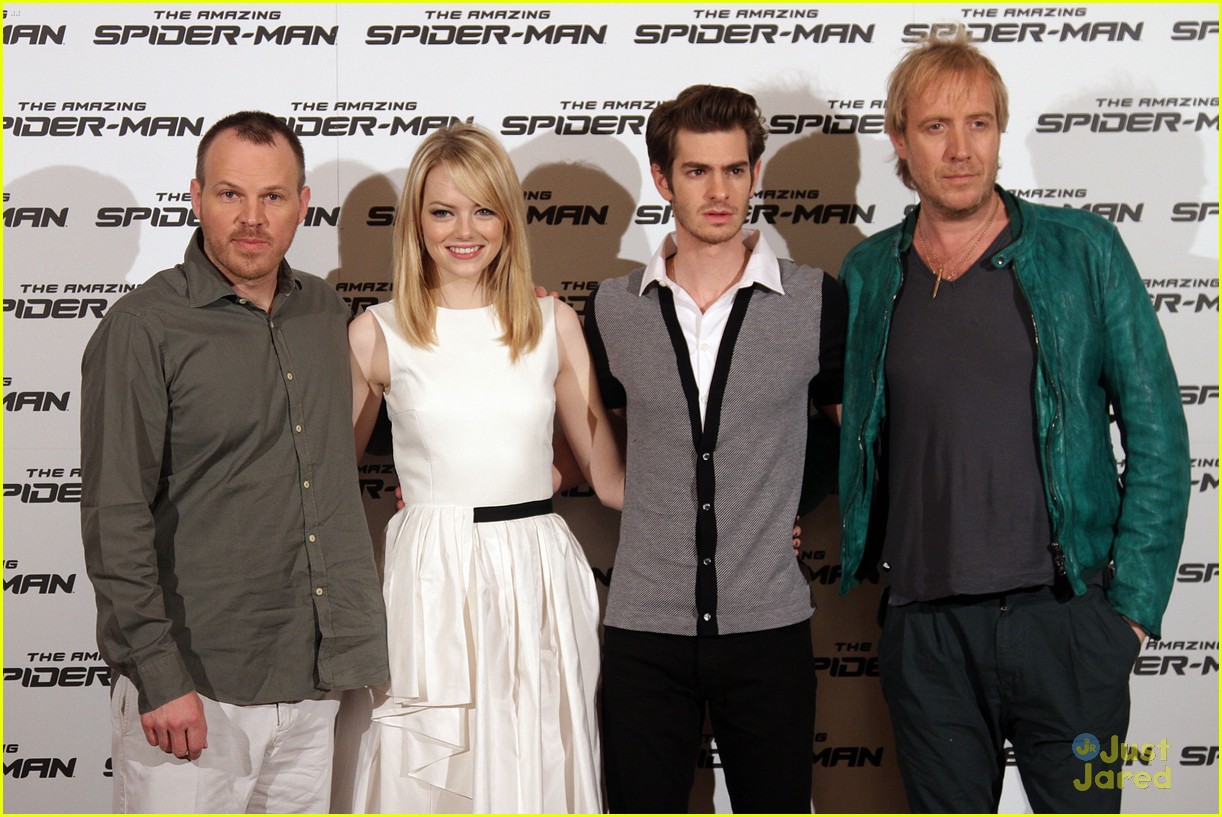 Emma Stone & Andrew Garfield: 'Spider-Man' in Italy!